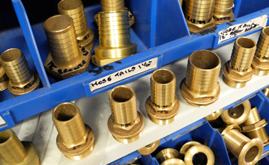 R. Larkman - well stocked fittings section